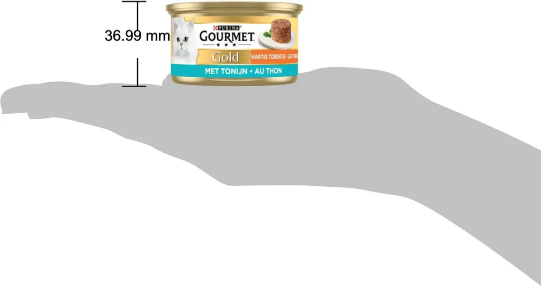Gourmet Gold Hartig Torentje Tonijn Natvoer - 24x85g