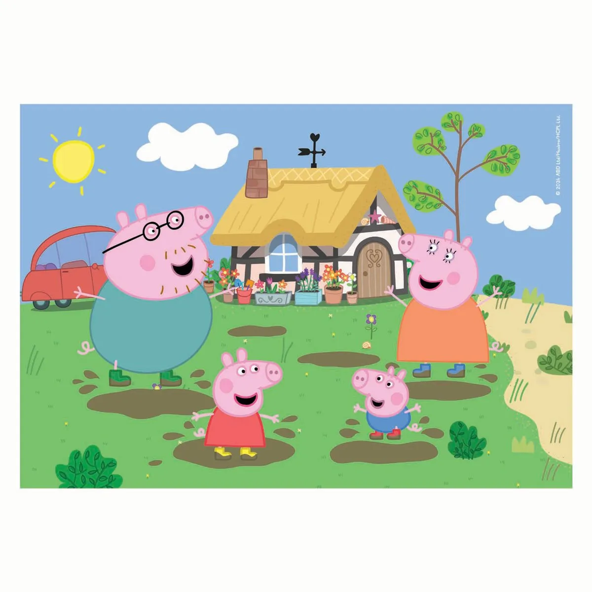 Clementoni Peppa Pig Kinderpuzzel 30 Stukjes - Multikleur