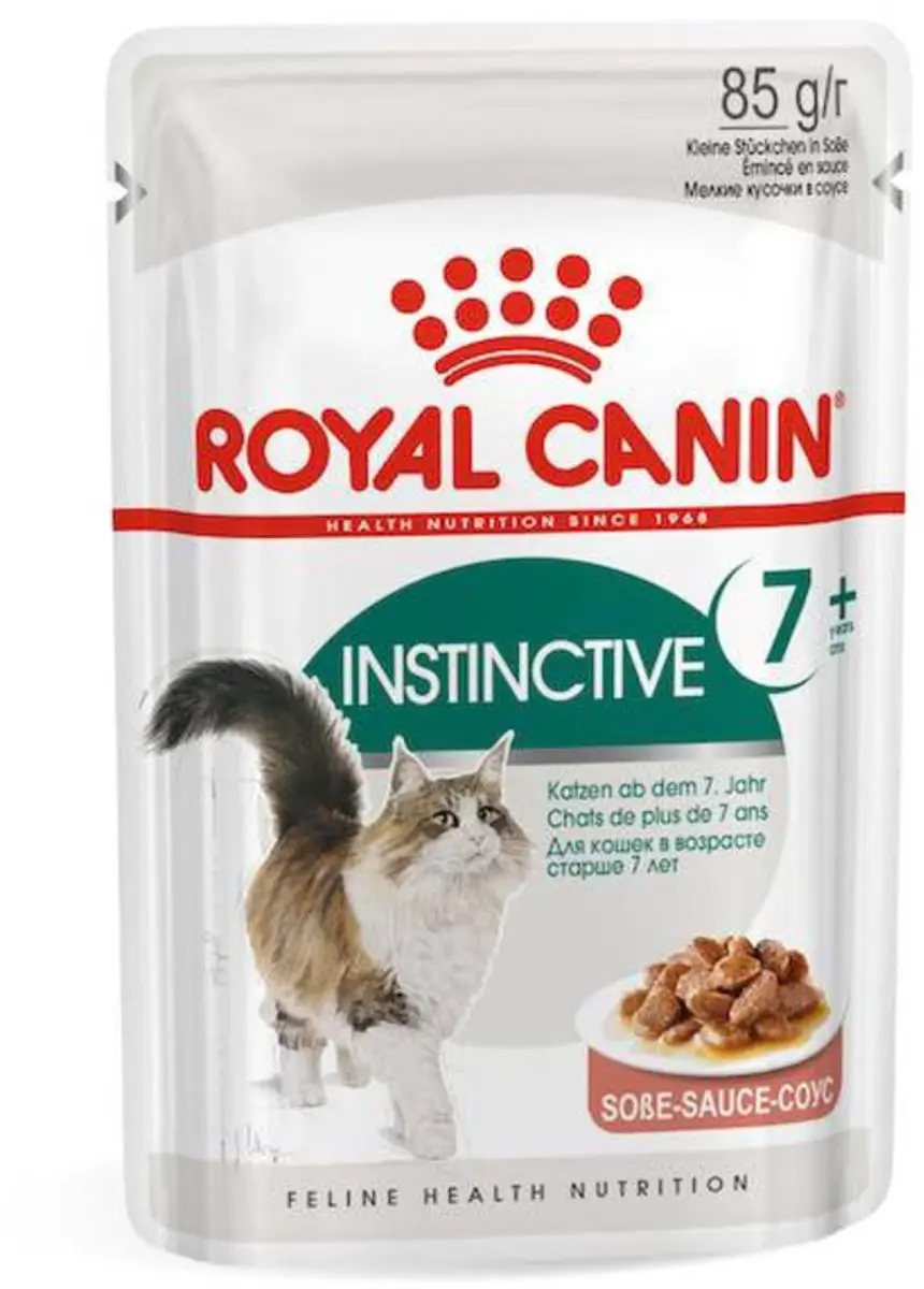 Royal Canin Instinctive 7+ Gravy Nat Kattenvoer - 48x85g