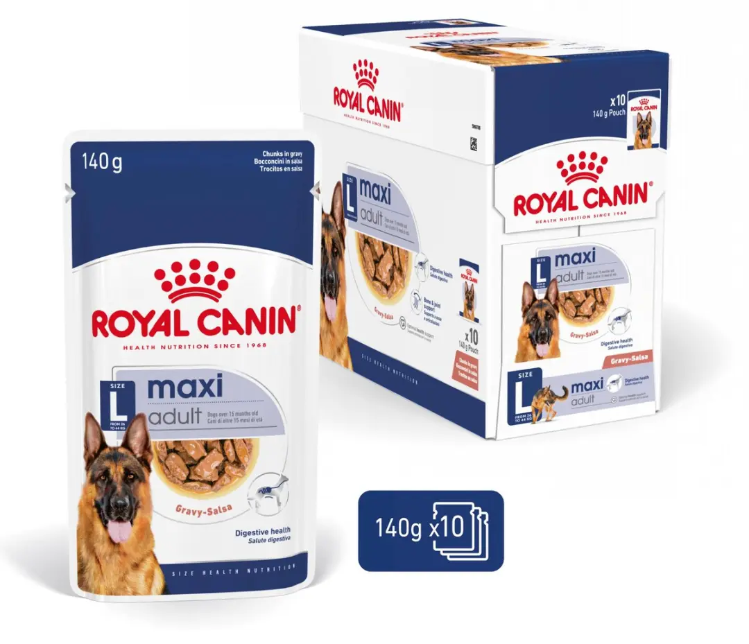 Royal Canin Maxi Adult Hondenvoer - 10x140g