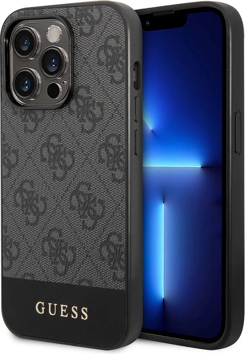 Guess 4G Stripe Back Case GUHCP14M4GGR
