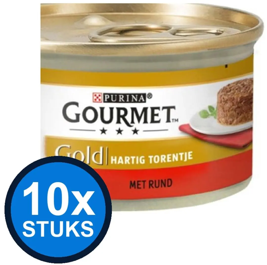 Gourmet Gold Hartig Torentje Rund Natvoer
