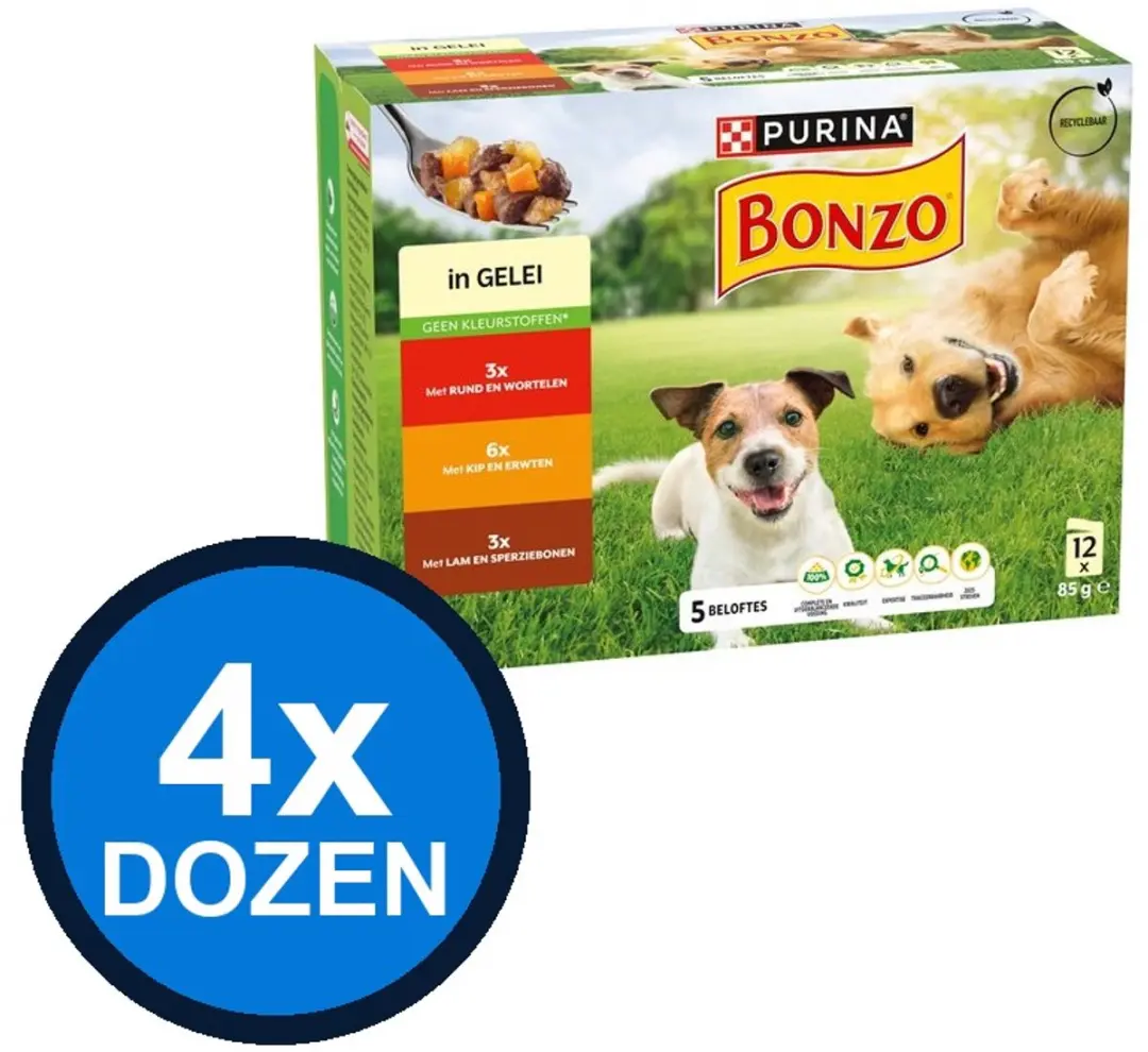 Bonzo In Saus Mix Multipack