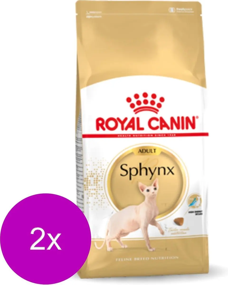 Royal Canin Sphynx Adult Kattenvoer - 20kg (2x10kg)