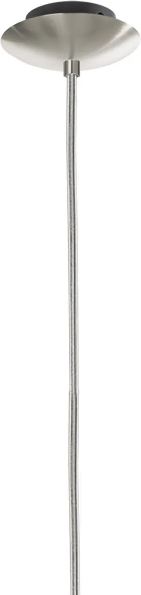 Eglo Rondo Hanglamp 3 Lichts Ø200mm - Nikkel-Mat - Wit