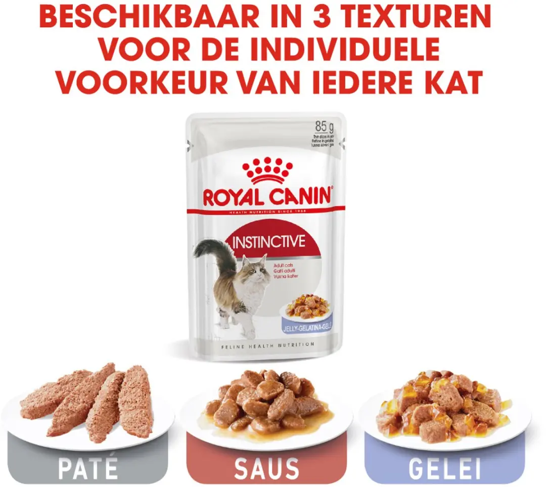Royal Canin Instinctive Kattenvoer Jelly 12x85g - afbeelding 6 van 6