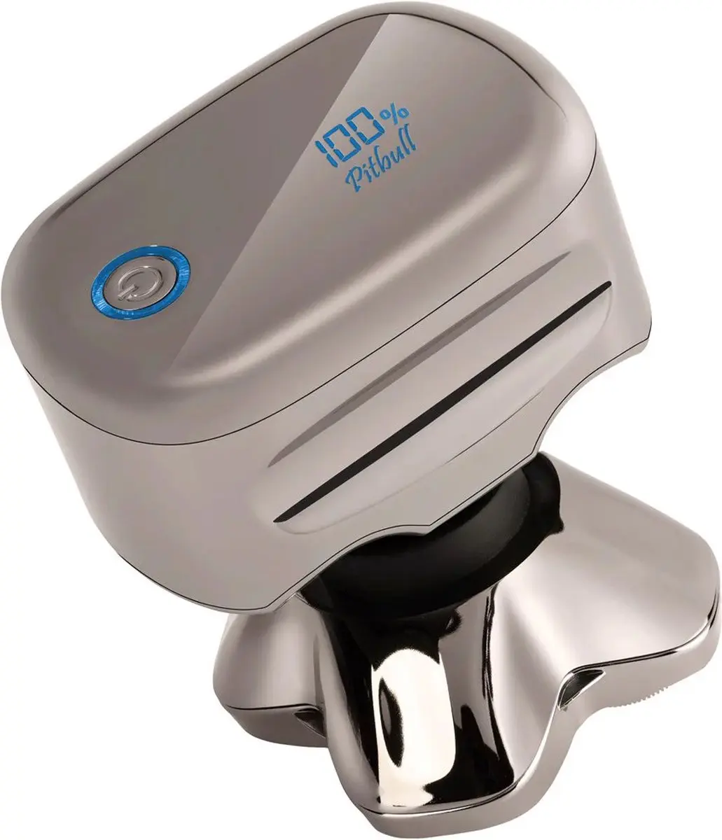 SKull Shaver Pitbull Platinum PRO X5 Scheerapparaat - 4 Mesjes - Platina