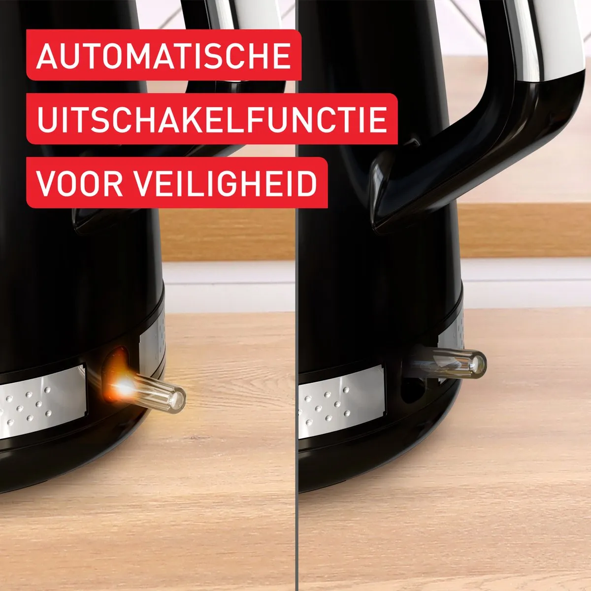 Tefal Soleil KO3558 Waterkoker 1.7L - Zwart