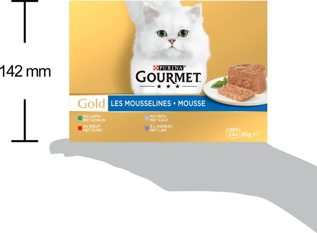 Gourmet Gold Mousse Kattenvoer Natvoer - 24x85g - afbeelding 6 van 6