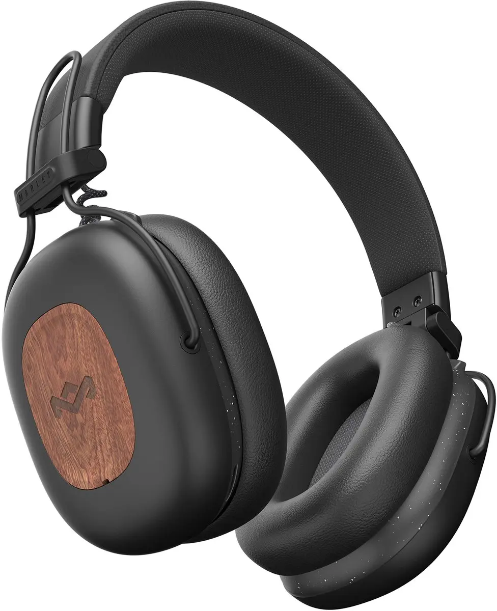 House of Marley Positive Vibration Rebel ANC EM-JH152-SB Over-Oor Hoofdtelefoon