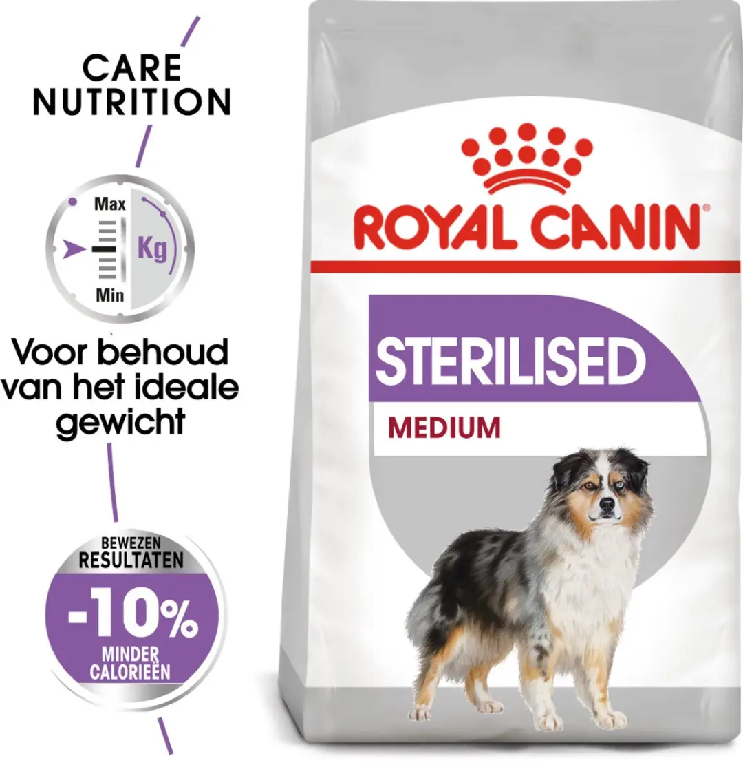 Royal Canin Sterilised Medium Hondenvoer - 12 kg