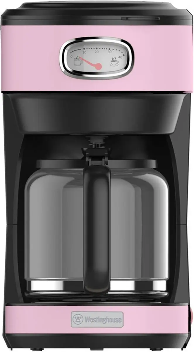 Westinghouse Retro Filterkoffiezetapparaat WKCMR621 Roze