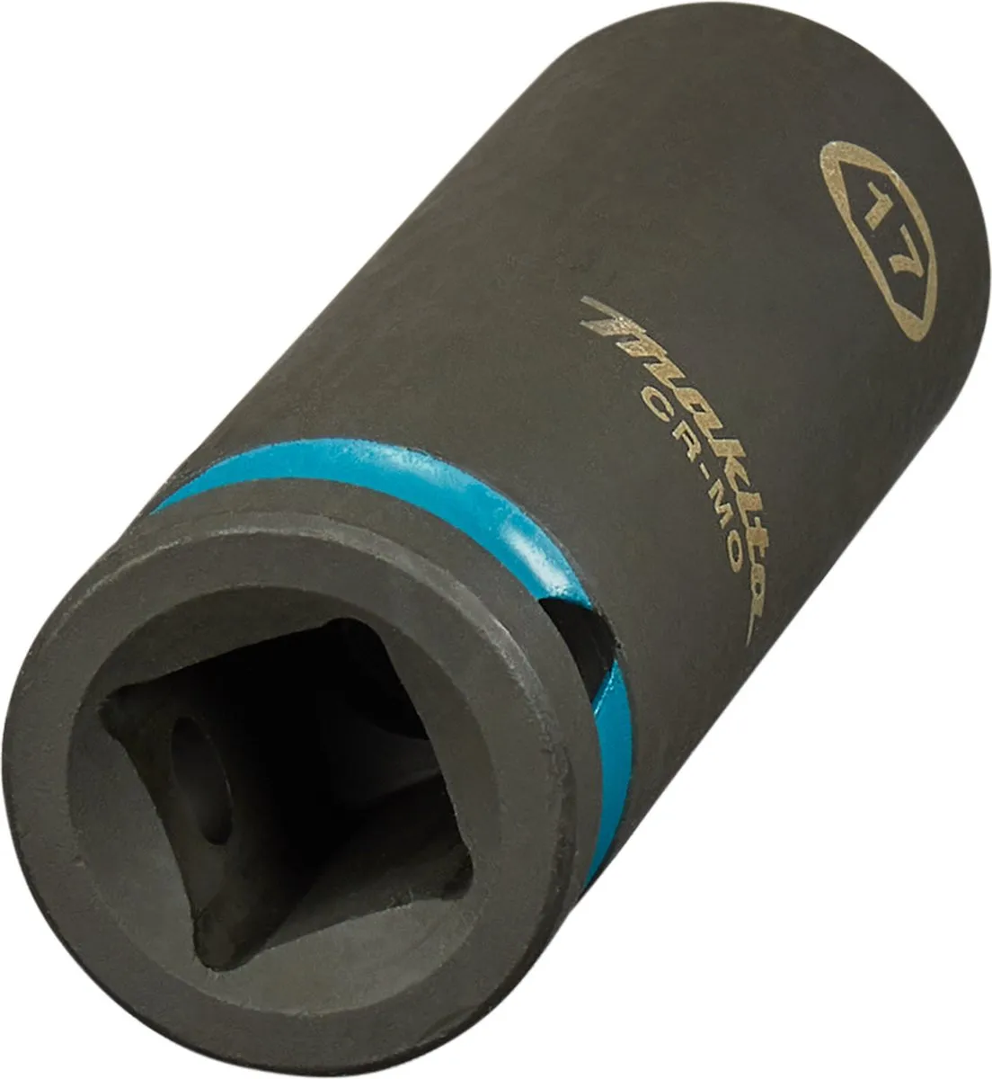 Makita E-16477 Impact Black Krachtdop 17mm - Teal/Zwart