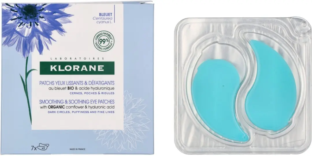 Klorane Pads Ogen Bleuet 14 Stuks - 14ml