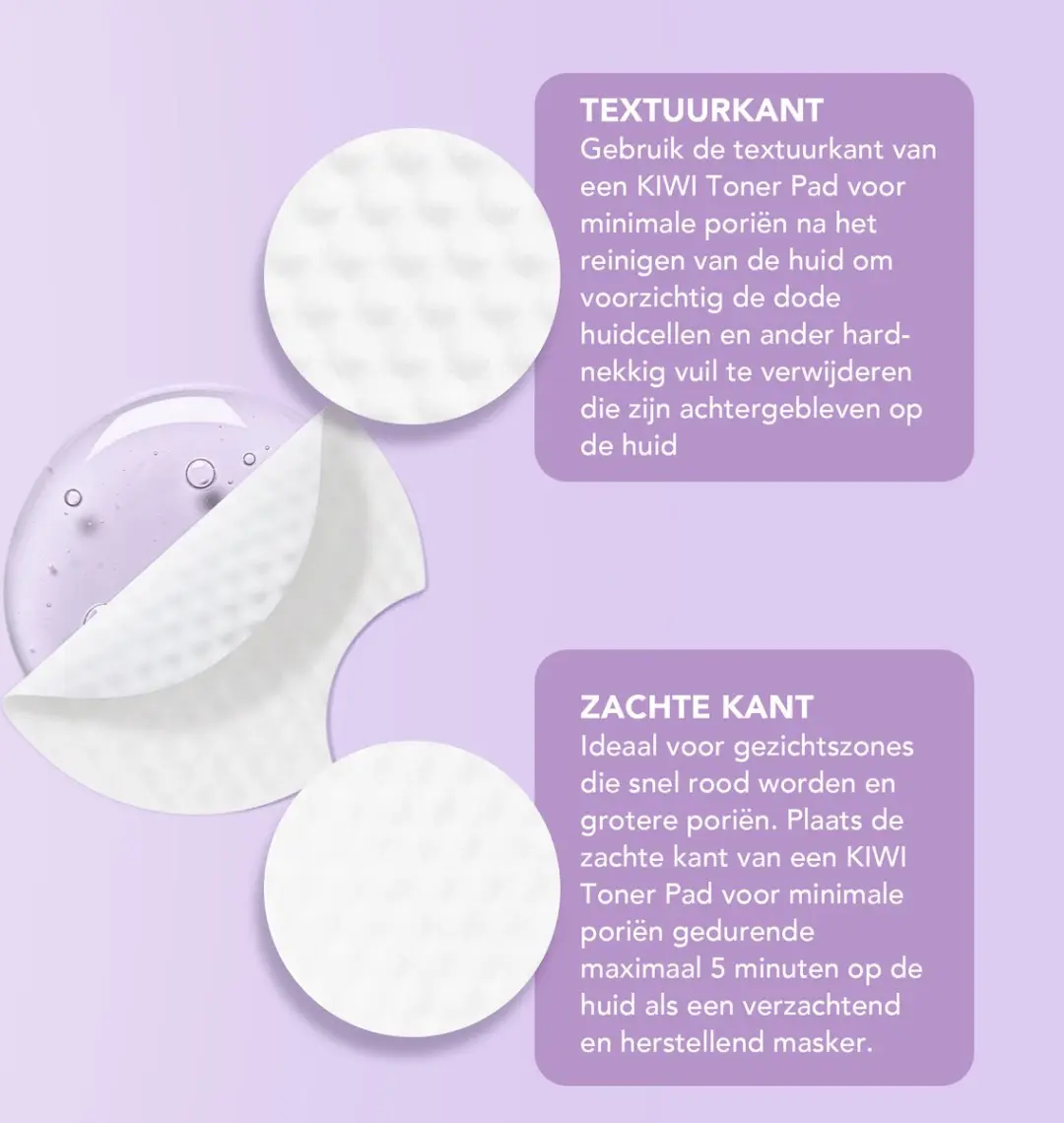 FOREO Kiwi Pore Minimizing Toner Pads - 60 Stuks