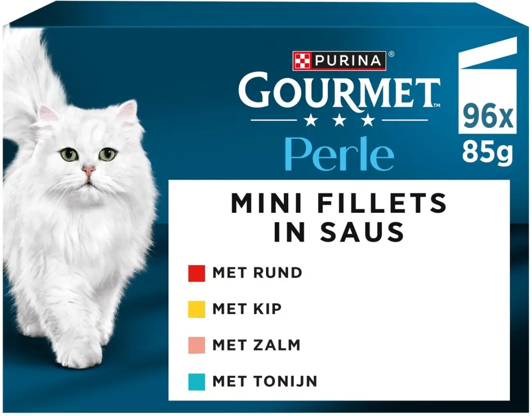 Gourmet Perle Mix Natvoer Kattenvoer