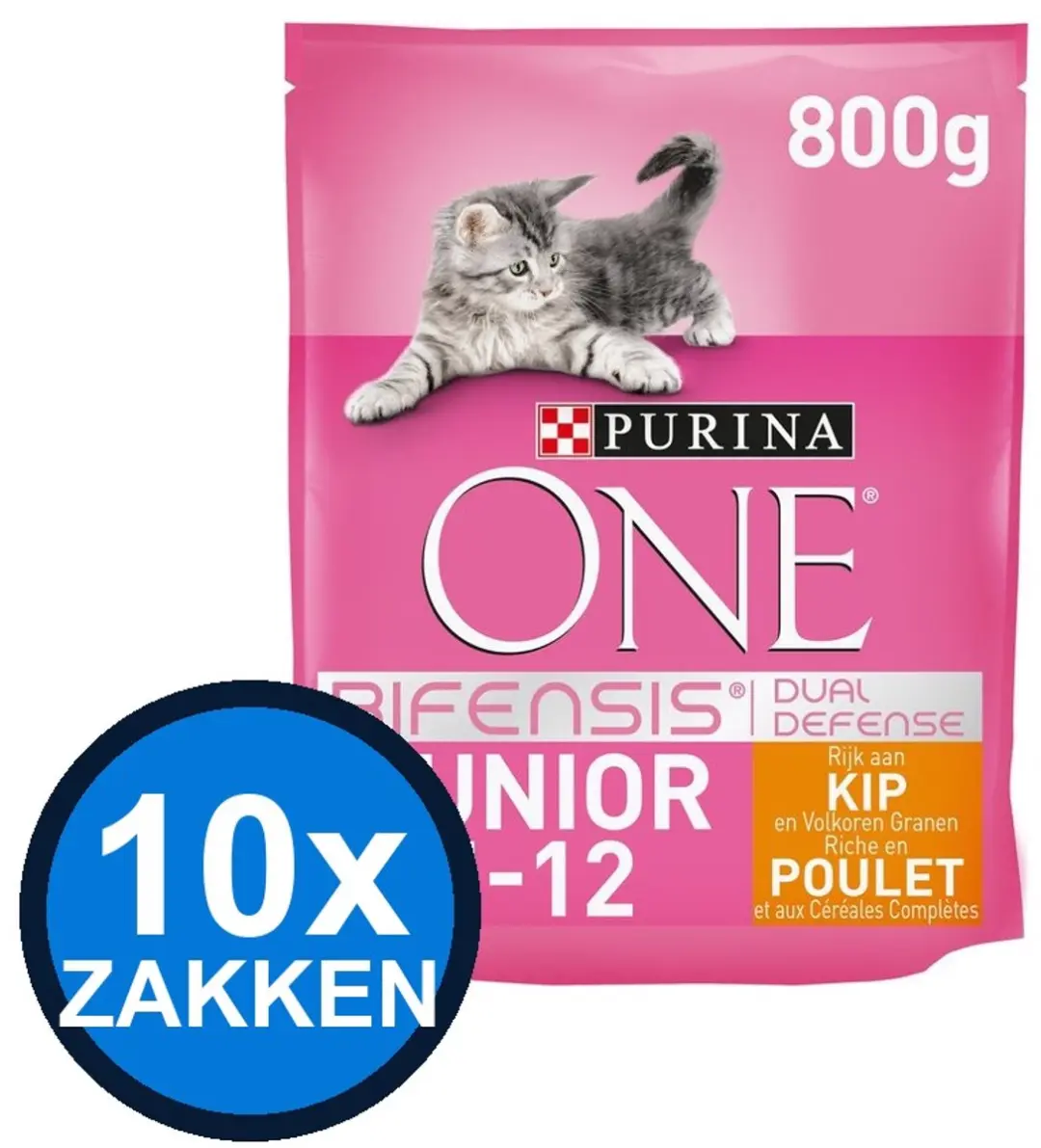 Purina ONE Junior Kip Kattenvoer Droogvoer