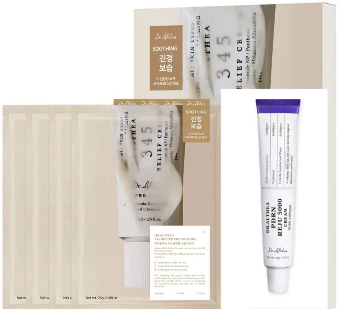 Dr. Althea 345 Relief Cream Mask & PDRN Reju 5000 Cream