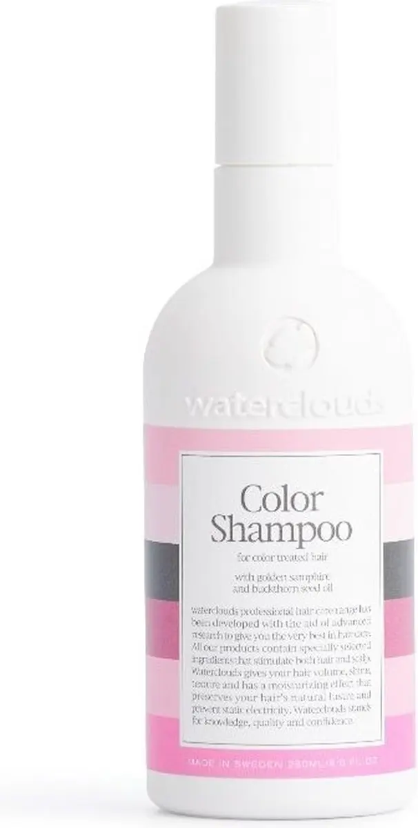 Waterclouds Color Shampoo 1000ml - Vet haar