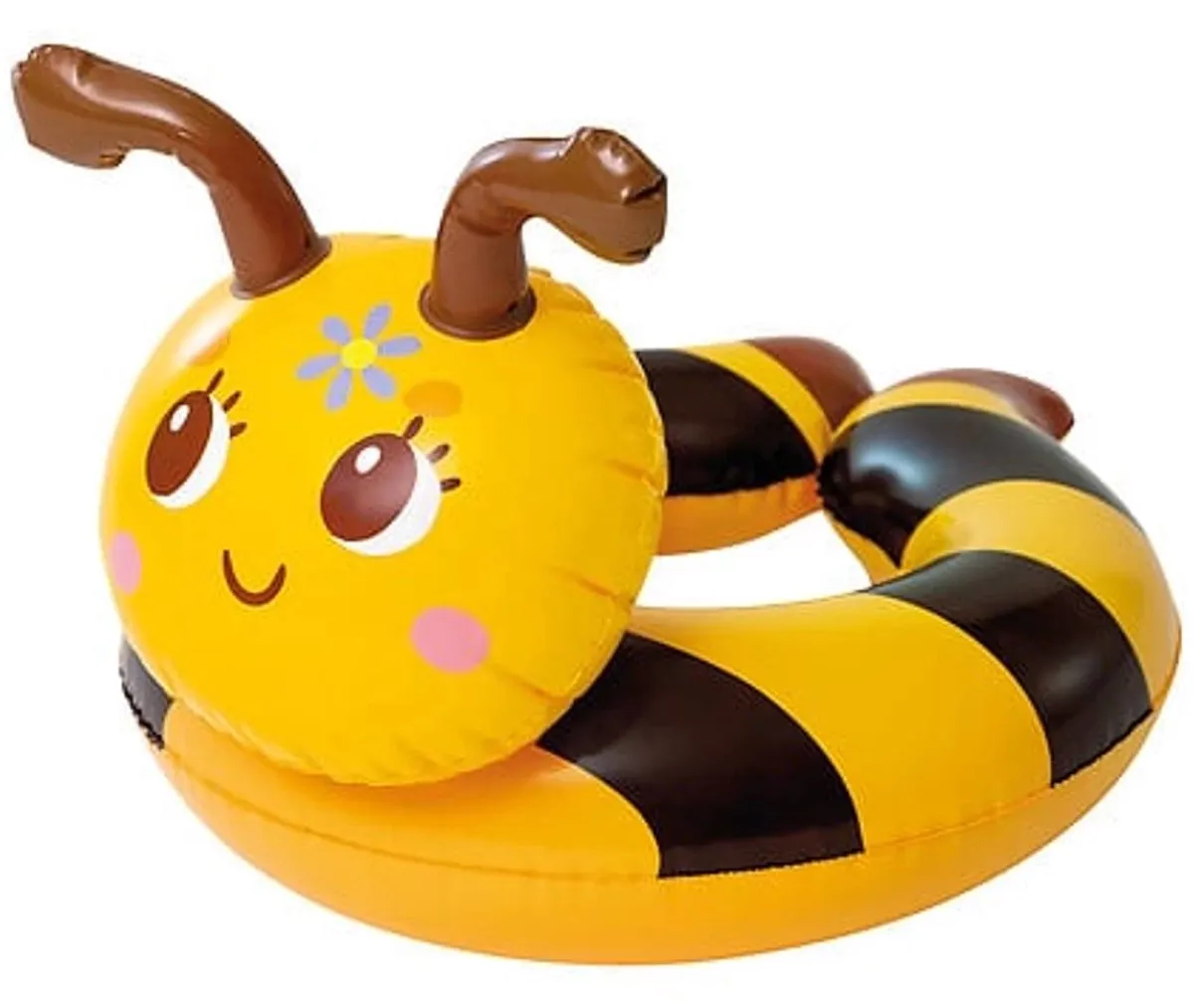 Intex Zwemring Dierenkop Geel