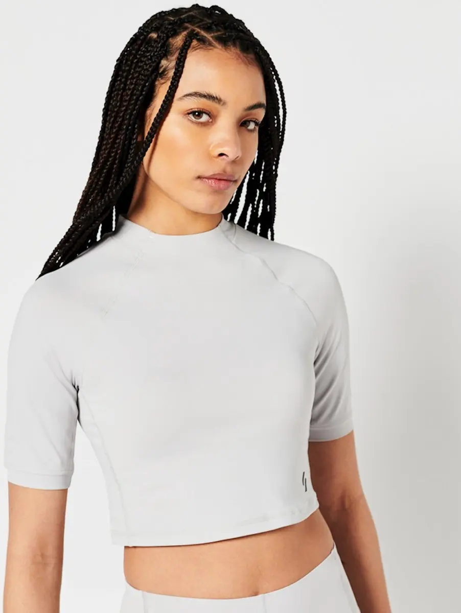 Superdry Run 3/4 Tight Crop Top