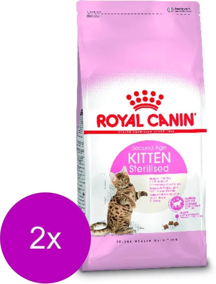 Royal Canin Kitten Sterilised Kattenvoer - 2x3,5kg