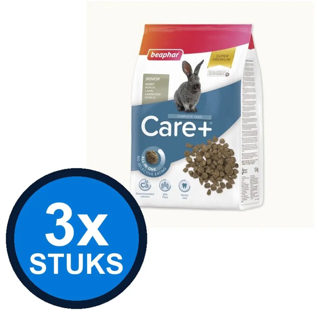 Beaphar Care+ Konijn Senior 1,5kg