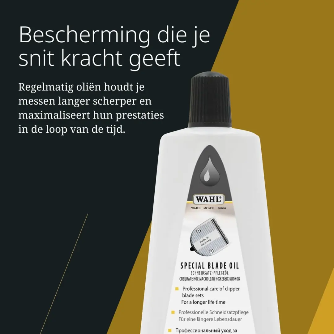 Moser 1854 Blade Oil 200ml - Wit