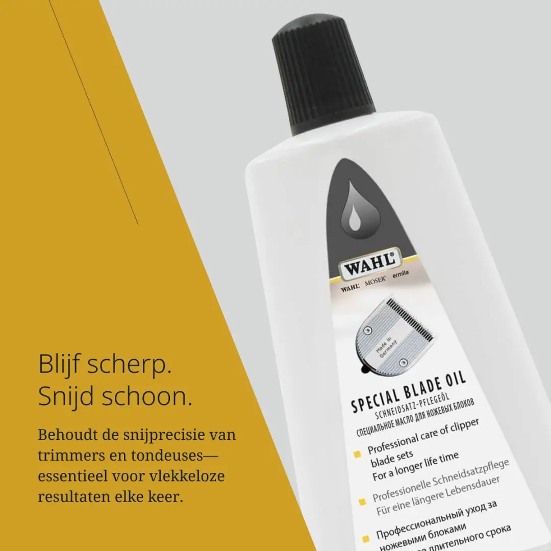 Moser 1854 Blade Oil 200ml - Wit
