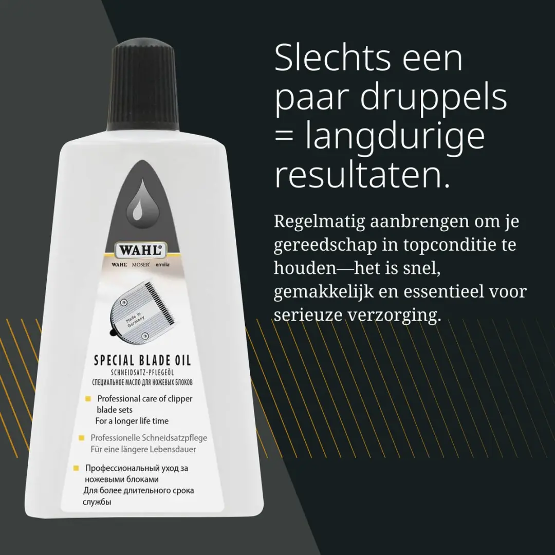 Moser 1854 Blade Oil 200ml - Wit - afbeelding 6 van 6