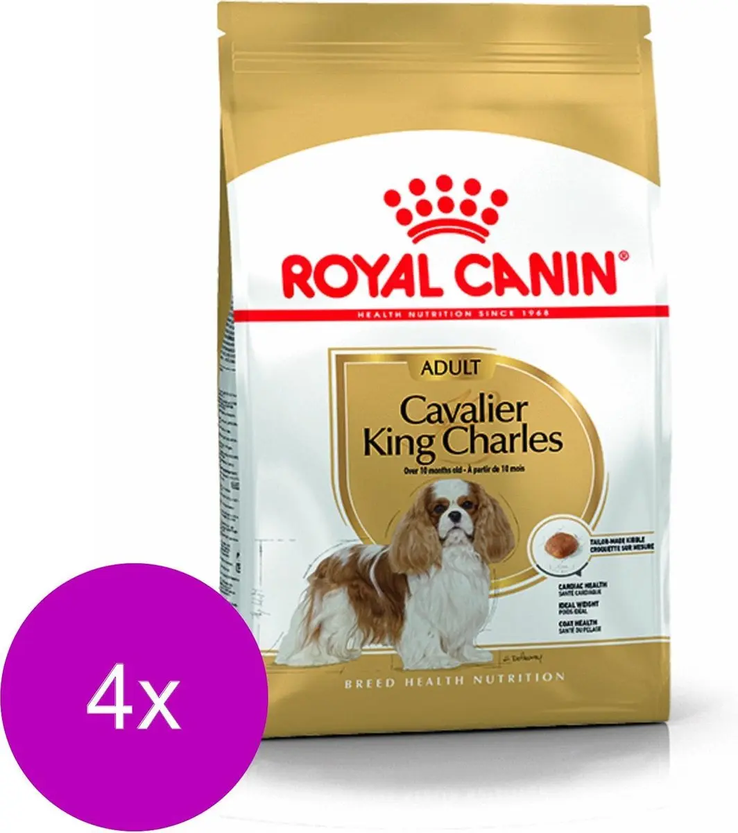 Royal Canin Cavalier King Charles Adult Hondenvoer - 4x3kg