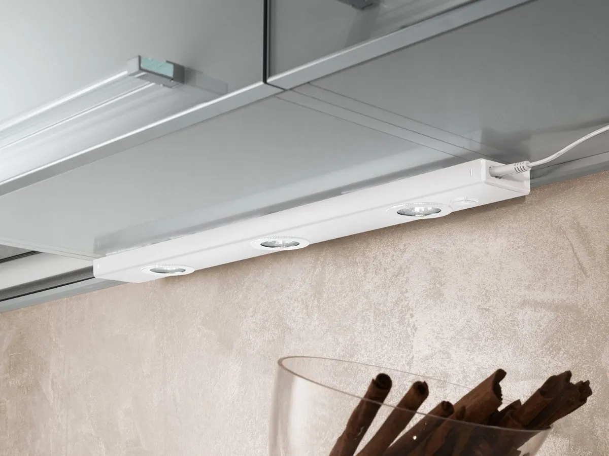 EGLO Kob Led - Onderbouwarmatuur - 3 Lichts - Wit
