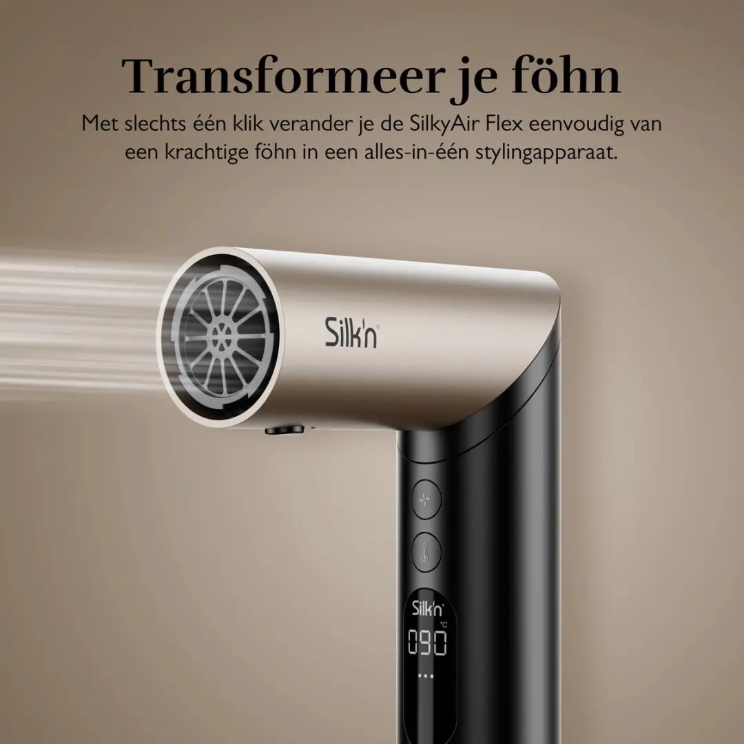 Silk'n Airstyler 5-in-1 SIF5PE1001 - Haardrogerborstel - 1300W - Zwart