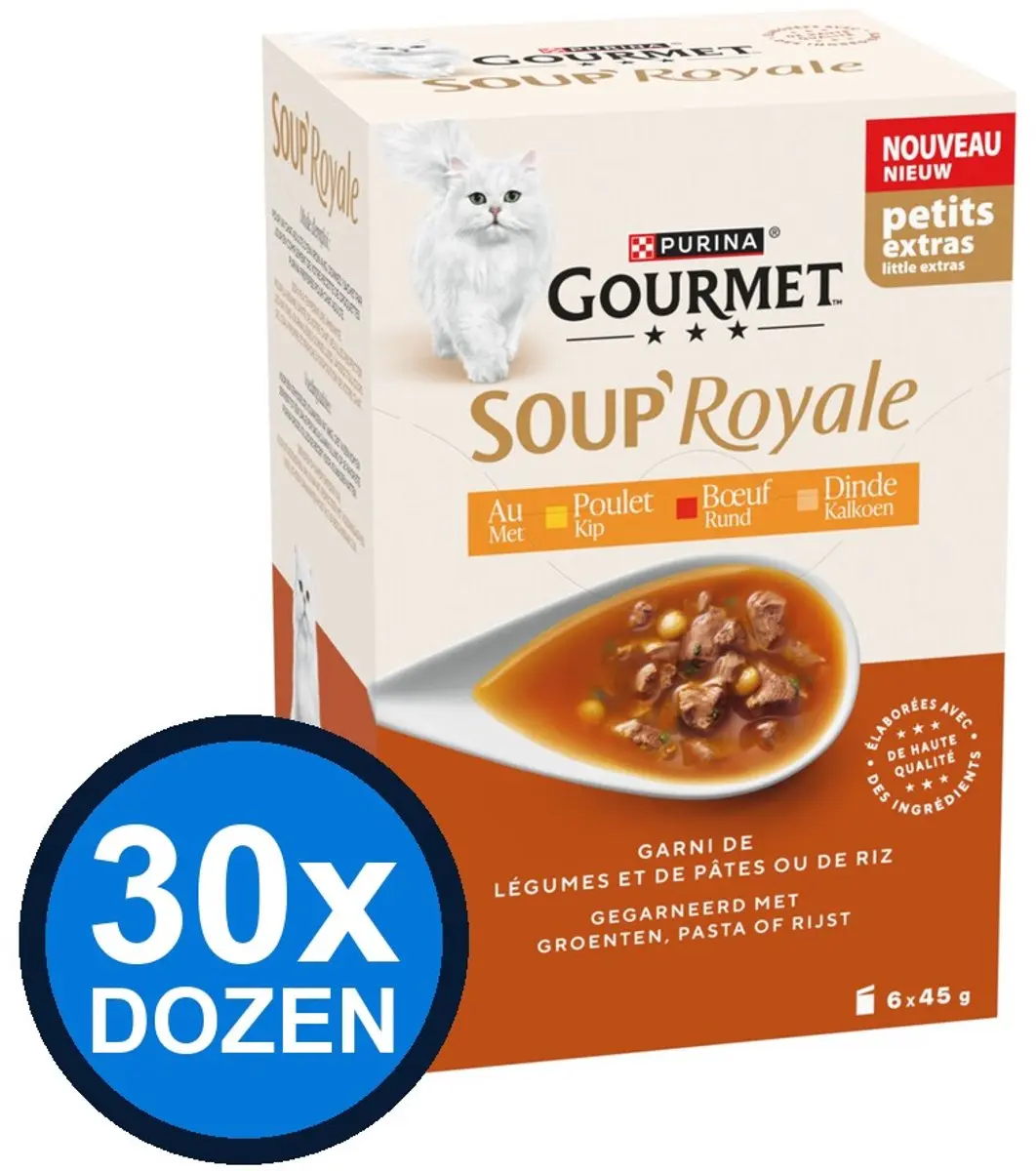 Gourmet Soup Royale Rund Natvoer Kattenvoer