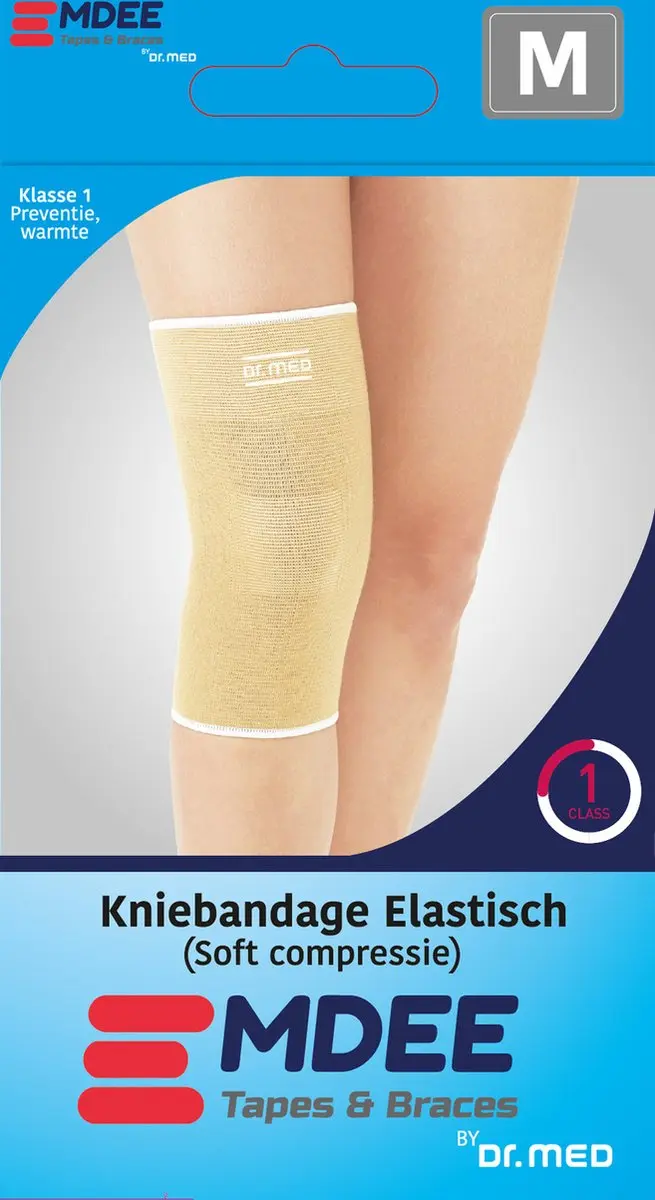 Emdee Kniebandage Soft Compressie M