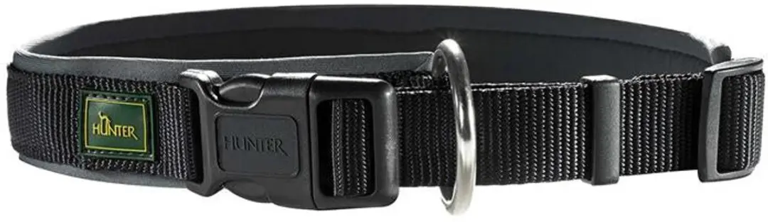 Hunter Neopreen Halsband Vario Plus 60-65cm - Zwart/Grijs