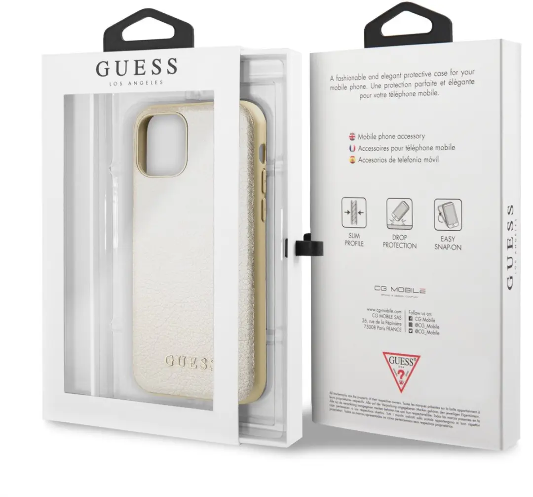 GUESS iPhone 11 Pro Backcase - Effen Goud - S212-2