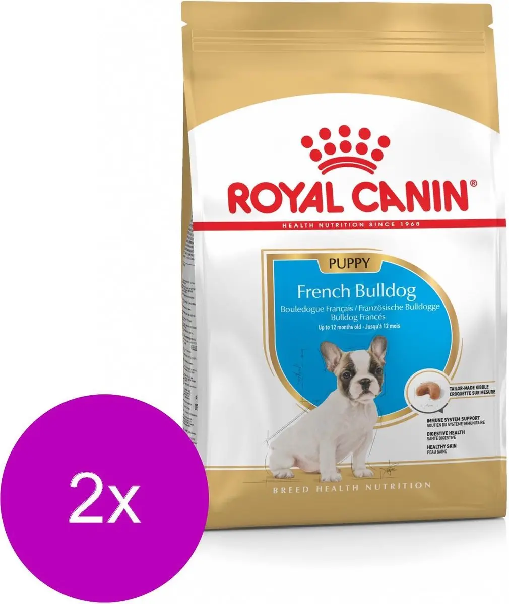 Royal Canin French Bulldog Puppy Hondenvoer - 2x3kg