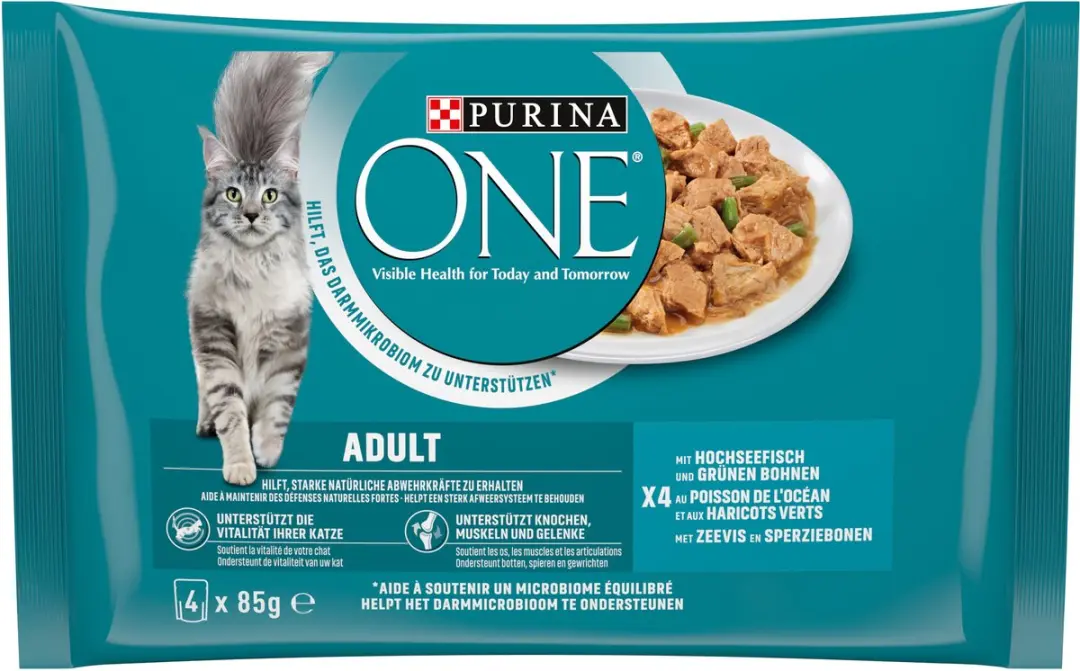 Purina ONE Adult Nat Kattenvoer Vis