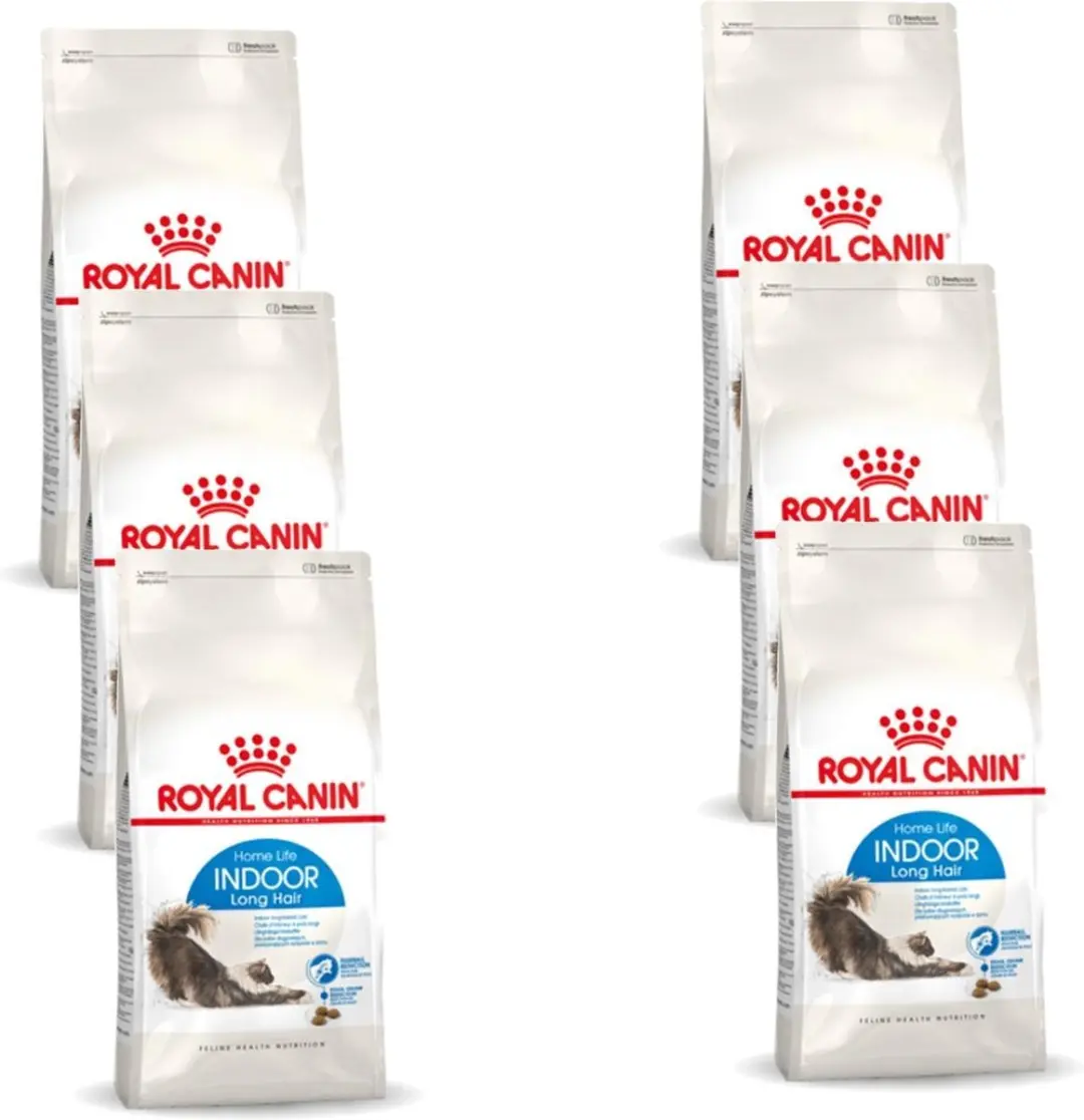 Royal Canin Indoor Long Hair Kattenvoer - 6x400g