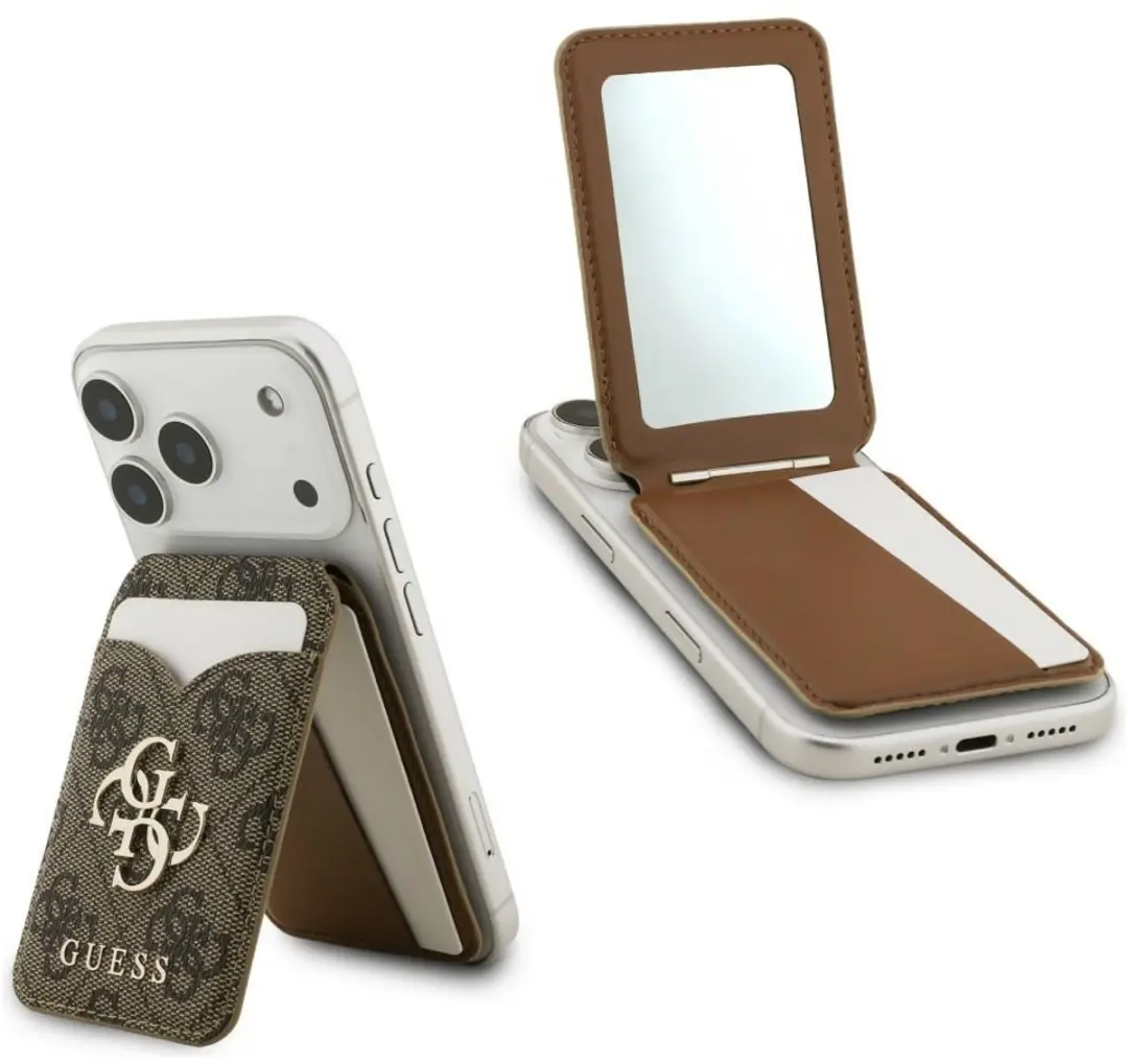 Guess 4G Stand & Mirror MagSafe Wallet