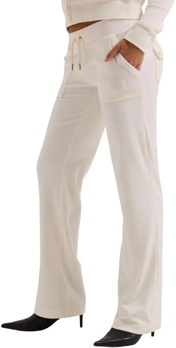 Juicy Couture Del Ray Pocketed Pant - Trainingsbroek XL - Goud