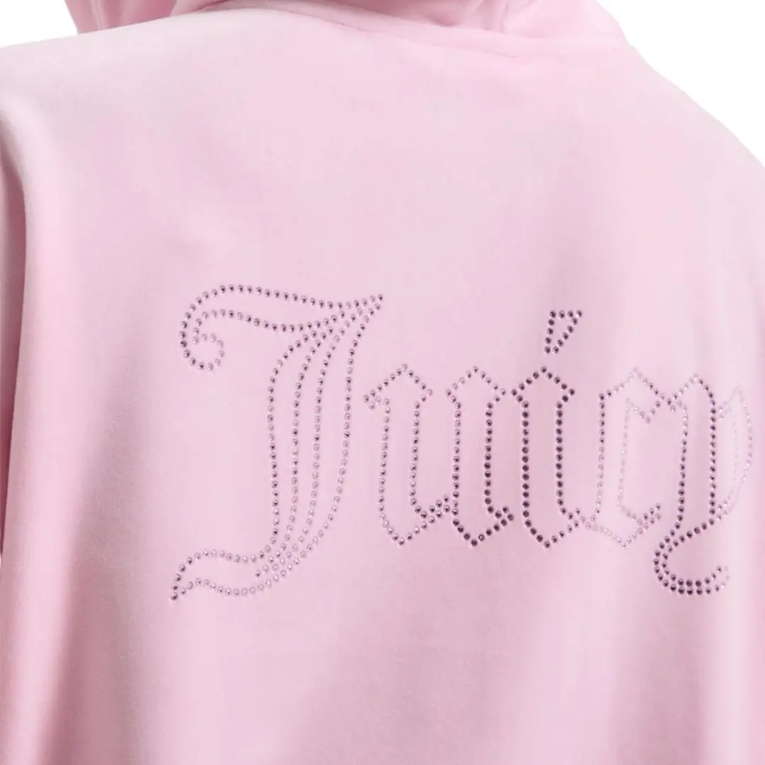 Juicy Couture Iccle Outline Cropped Hoodie S