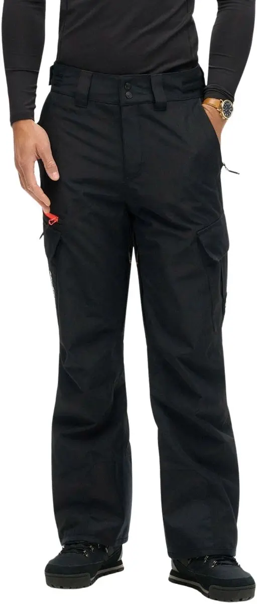 Superdry SKI ULTIMATE RESCUE Heren Wintersportbroek - Zwart - Maat S - afbeelding 6 van 6