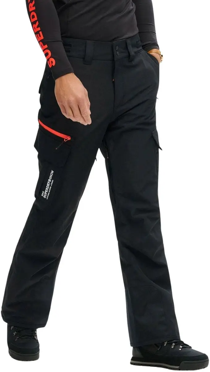 Superdry SKI ULTIMATE RESCUE Heren Wintersportbroek - Zwart - Maat S