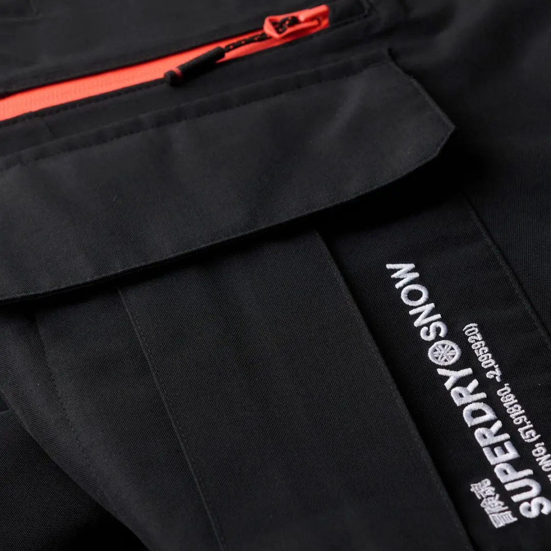 Superdry SKI ULTIMATE RESCUE Heren Wintersportbroek - Zwart - Maat S