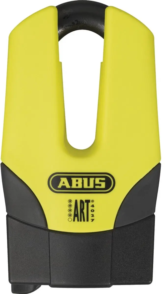 ABUS Schijfremslot Granit Quick Maxi+Mini 37/60 ART-4 Geel