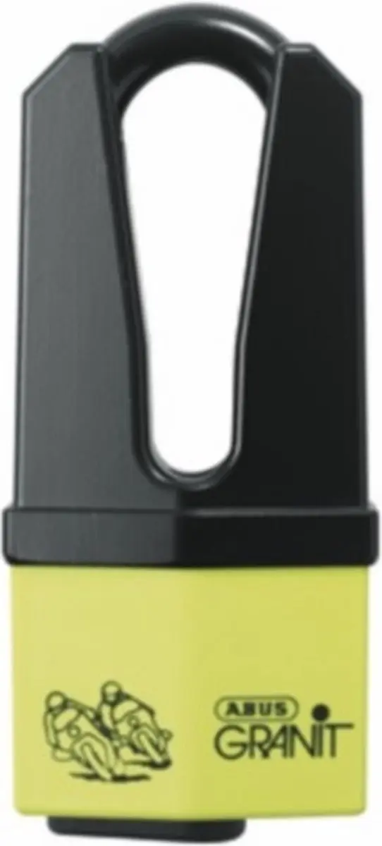 ABUS Schijfremslot Granit Quick Maxi+Mini 37/60 ART-4 Geel