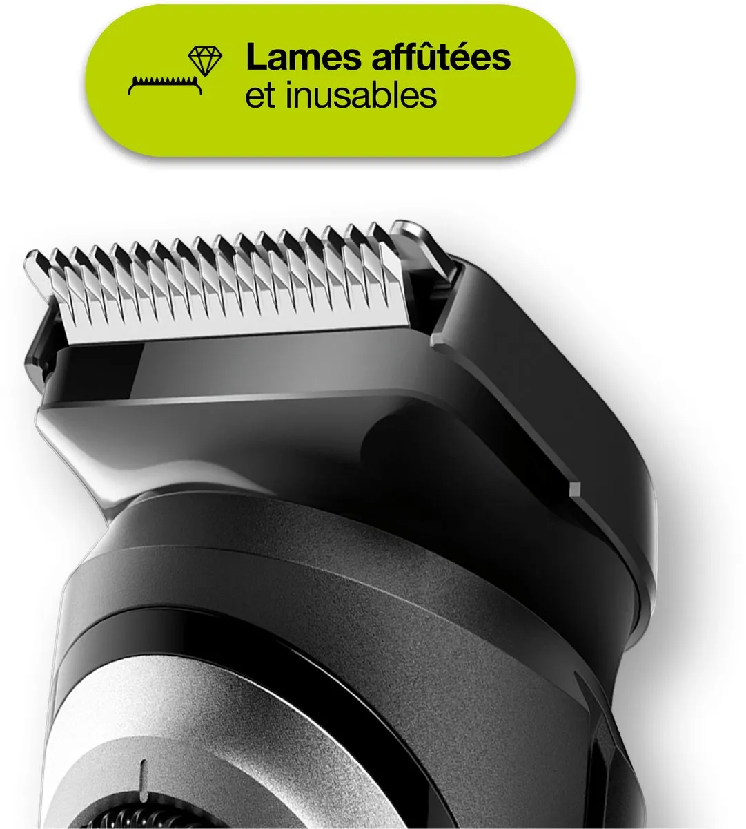 Braun BT5260 Baard- en Haartrimmer - 3 Opzetstukken - Zwart/Metaalzilver