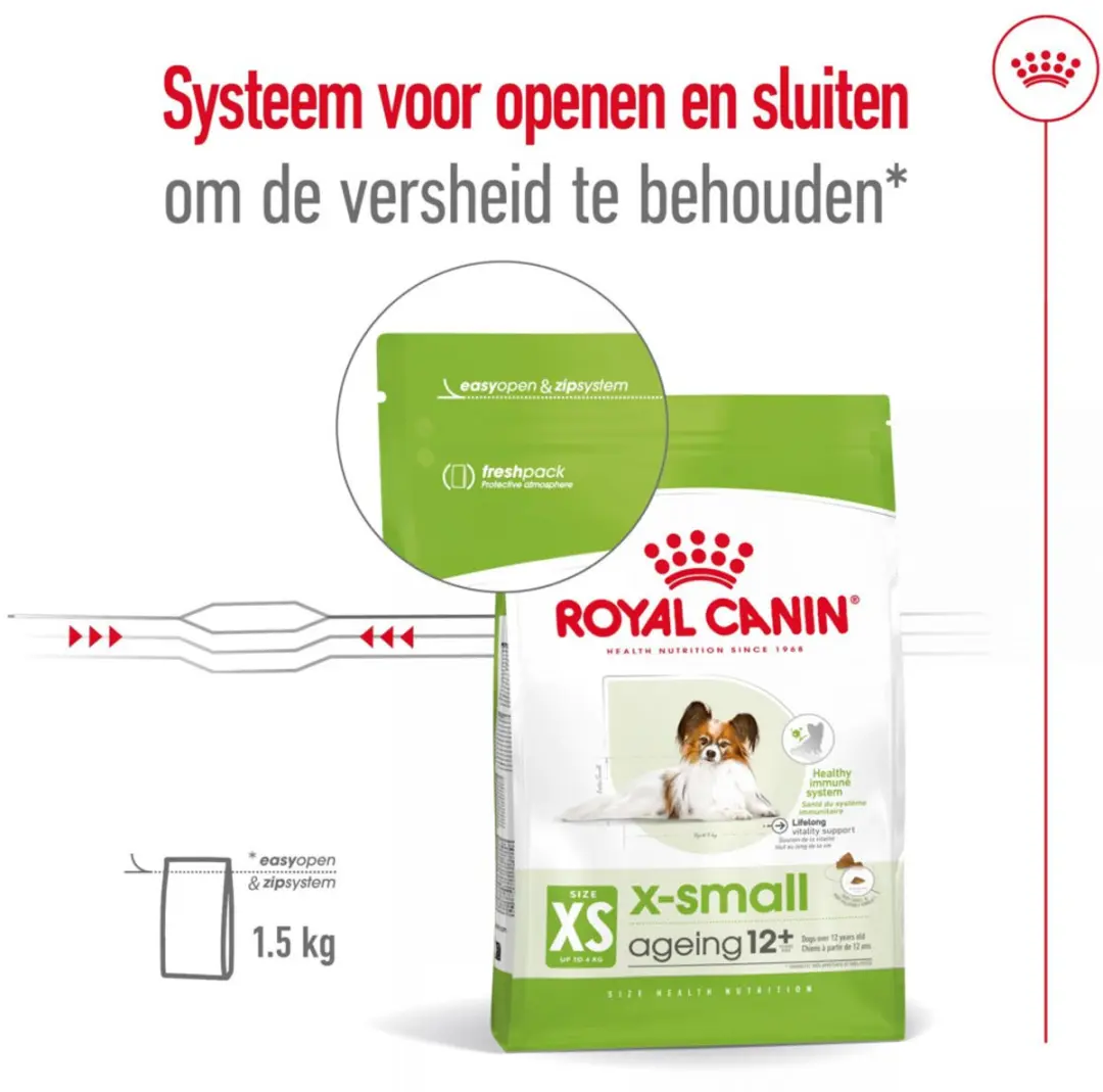 Royal Canin X-Small Ageing 12+ Hondenvoer - 12x500g